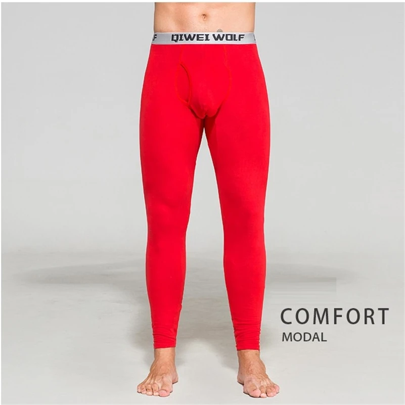 2018 new Autumn and winter men thermal underwear pants thin normally modal long johns 2018 new Autumn and winter men thermal underwear pants thin normally modal long johns