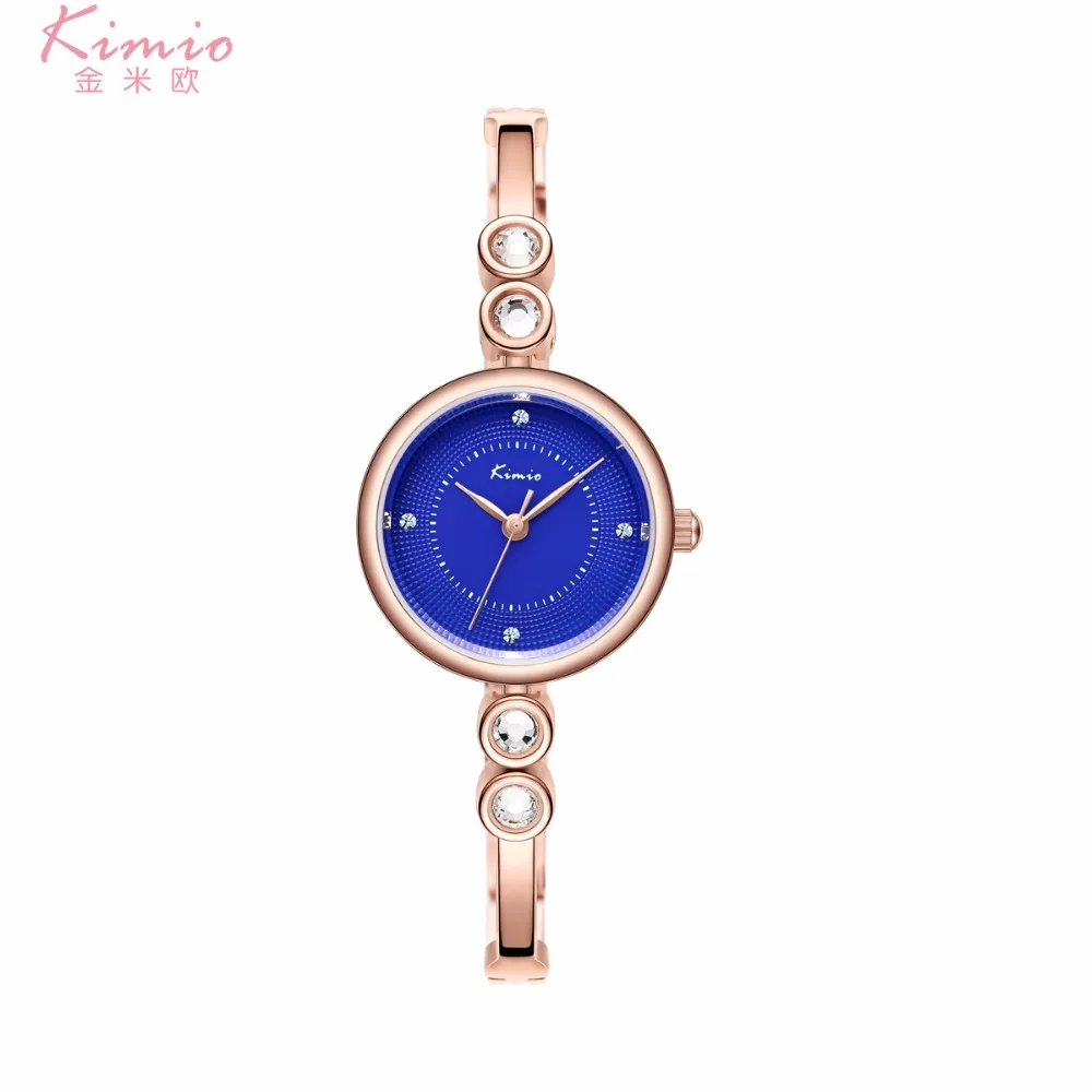 KIMIO watches top brand luxury round dial Women's Watch Ladies Watch Luxury Brand Dress Quartz Wrist Watches For Women clock