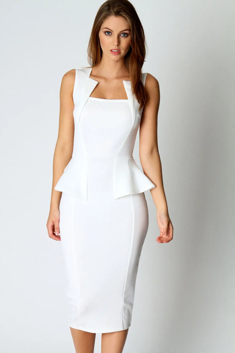 Праздничные белые платья. Белое платье. Белое приталенное платье. Классическое белое платье. Строгое белое платье.