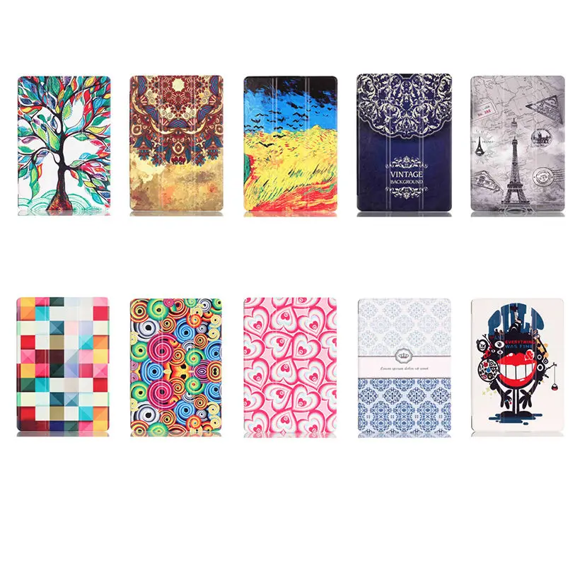 

Colorful PU Leather Case Flip Cover Case For Lenovo Tab 2 A10-70F A10-30 x30 x30F A10-70c Tab 3 X70F tablet Protective+Film+Pen