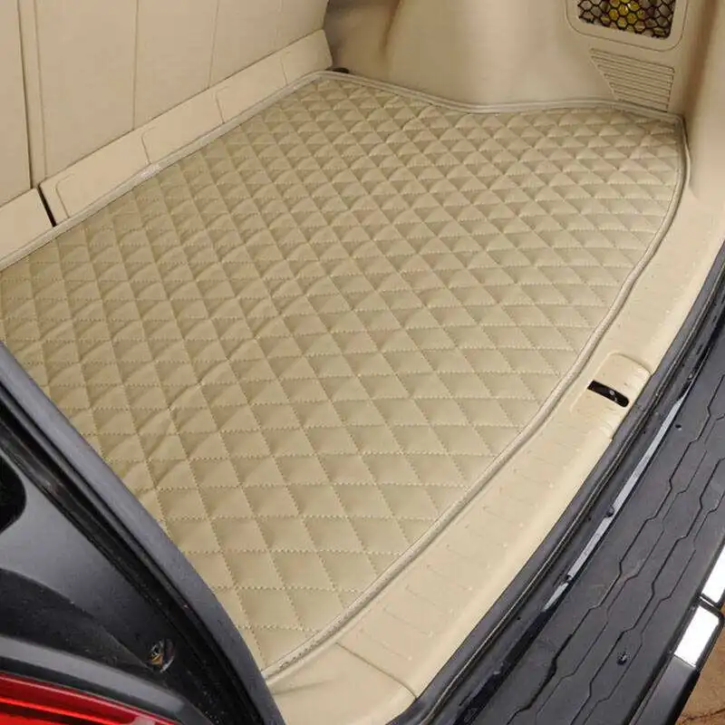 Leather Car trunk mat cargo carpet for KIA Rio K2 K3 K5 Sorento floor