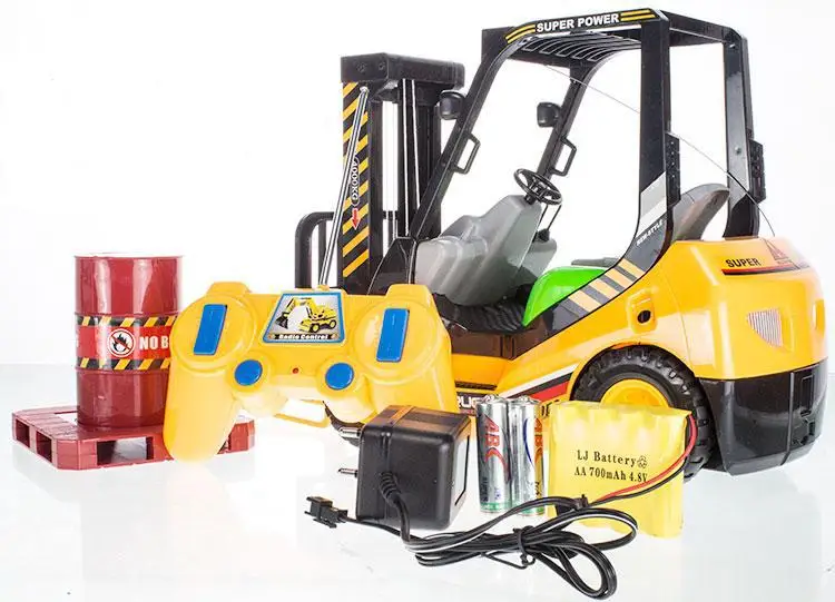RC Forlift Truck 6CH пульт дистанционного управления симулятор Автопогрузчик 4 колеса