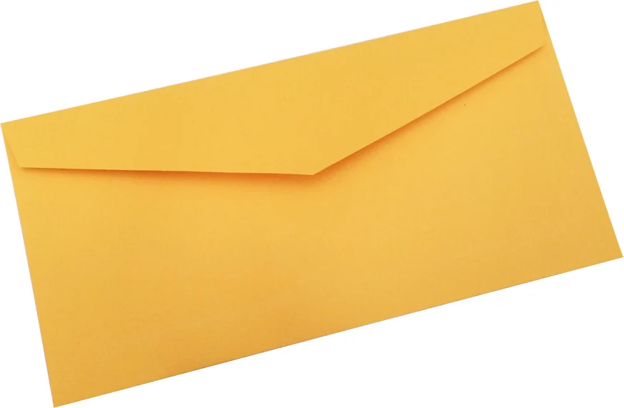 14 цветов белые конверты 220X110 мм конверты 120GMS поздравительные открытки конверты 100 шт - Цвет: DY