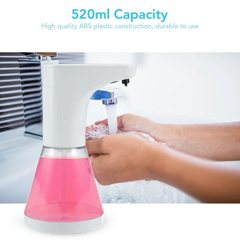 520 мл Автоматический Бесконтактный дозатор мыла автоматический дозатор для мыла лосьон насос аксессуары для ванной комнаты