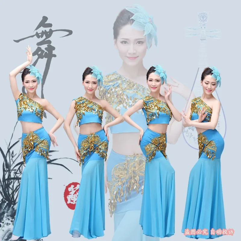 DB23758 Peacock belly costume-53