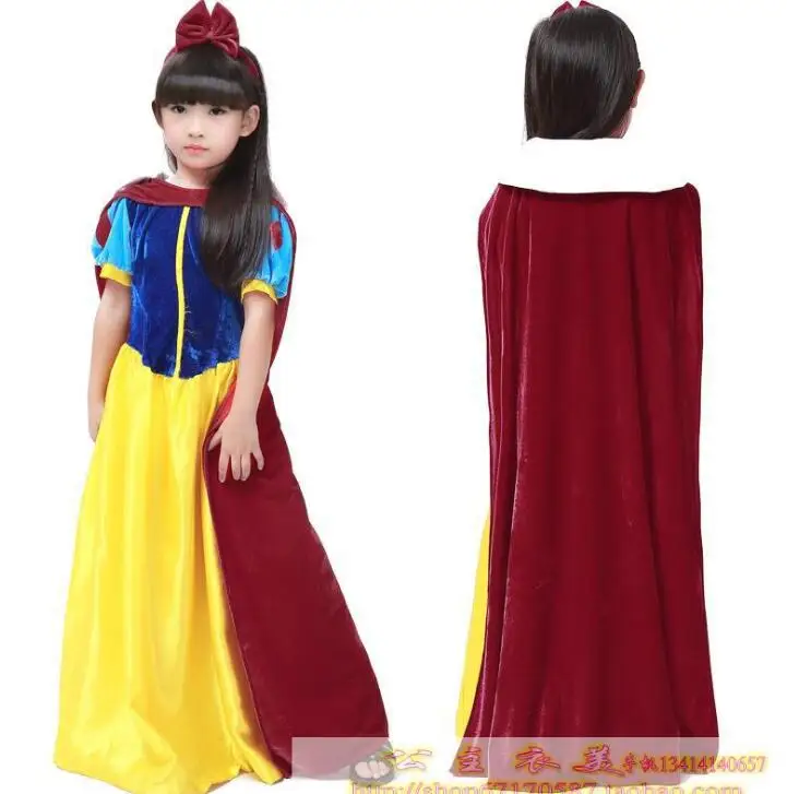 Платье принцессы для ролевых игр на Хэллоуин; женская юбка принцессы для взрослых; нарядное платье принцессы для девочек; костюмы Белоснежки для костюмированной вечеринки - Цвет: gril no bustle