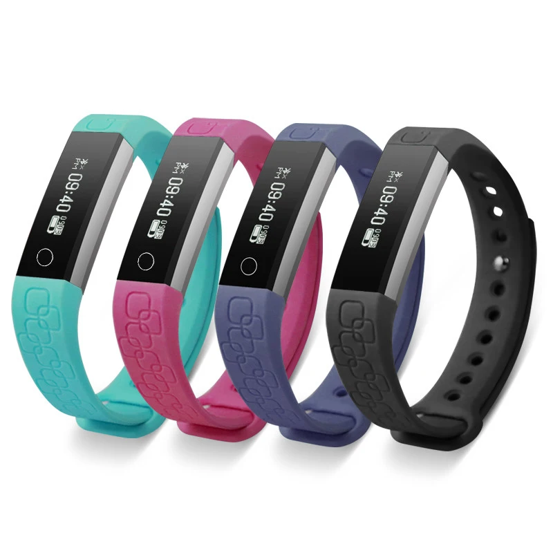 Teamyo Bluetooth Smart Band Heart Rate Monitor Pedometer Fitness Tracker Call Remind Smartband Bracelet for iOS