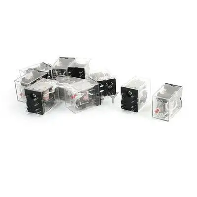 

10pcs HH52P 50/60HZ AC 220/240V Coil DPDT 8 Pin Electromagnetic Power Relay