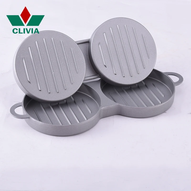 Пресс для гамбургеров CLIVIA 2 комплекта круглый пресс мяса приготовления говядины