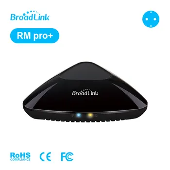 

BroadLink RM Pro+ RM3 WiFi Smart Home IR RF All in One Automation Learning Universal Remote Control Compatible for Apple Android