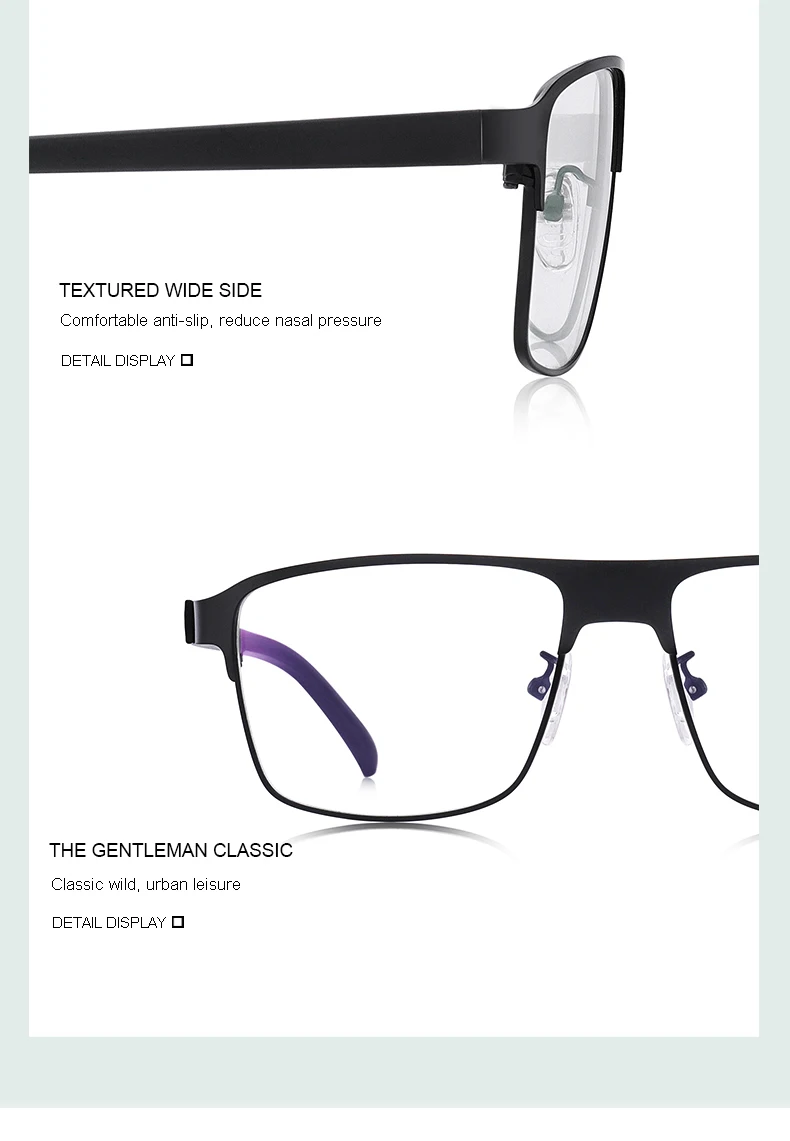 MERRY'S мужские титановые оправа для очков для мужчин квадратный сплав Сверхлегкий глаз от близорукости, по рецепту очки TR90 ноги S2002
