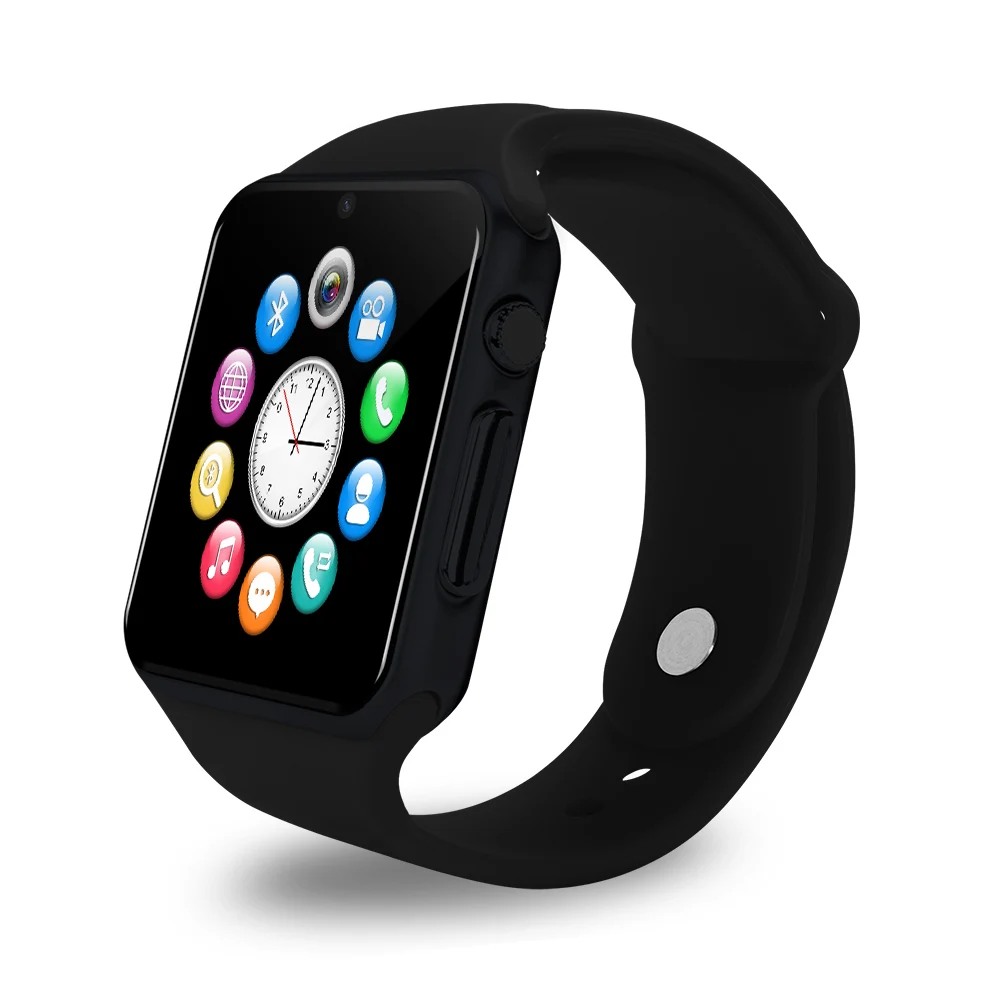  Bluetooth Smartwatch with Camera Notifier Support SIM Card Smart Watch for iPhone 7&7Plus Android P - 32795399372