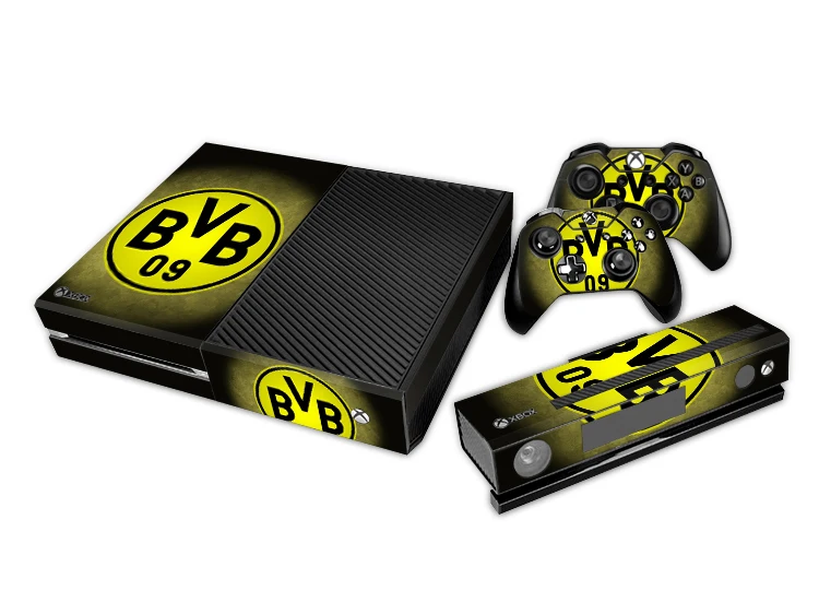 

Pop Borussia Dortmund BVB 1909 Skin Sticker Vinyl Decals For xbox one Console & 2 Controller Cover Decals