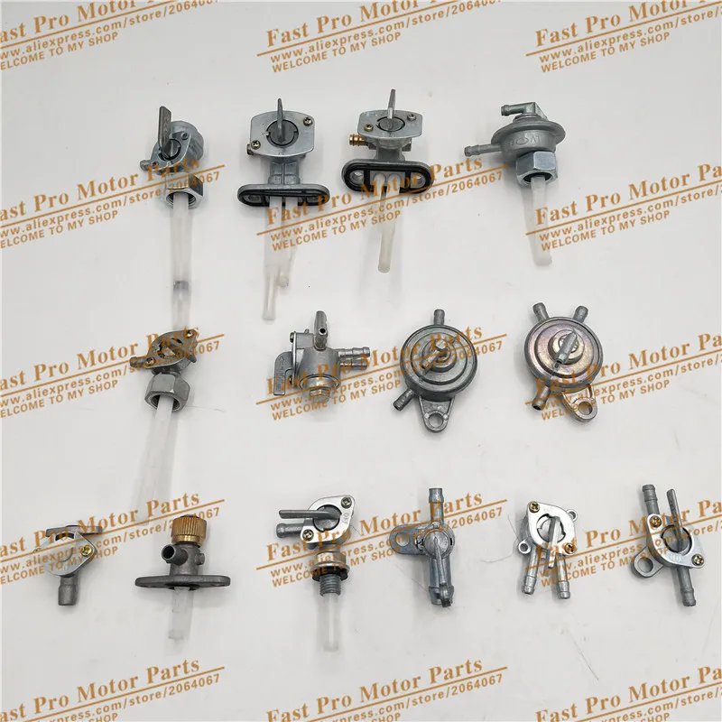 

Multiple types Motorcycle Fuel On/Off Valve Switch Petcock Oil Tank Hose Tap For Scooter Motorcycle Motorbike ATV MINI MOTOR