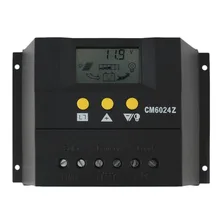 Режим ШИМ заряд PY6024Z 60A 12-24 В Солнечная Регулятор Контроллер Заряда ЖК Солнечный Genetator Напряжение Управления