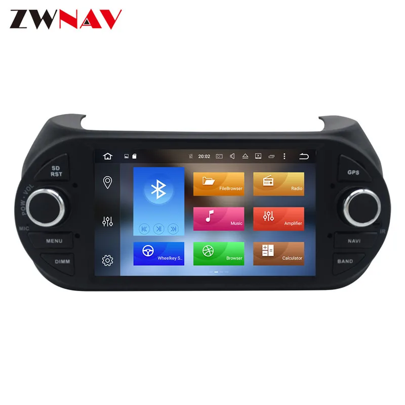 Clearance Android 8.1 Car GPS Navigation Head unit For FIAT Fiorino Qubo Citroen Nemo/Peugeot Bipper radio multimedia player no DVD player 4