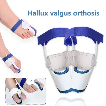 

Night foot care orthodontic valgus orthopedic support PU night thumb valgus corrector 1pair toe device toe aligner