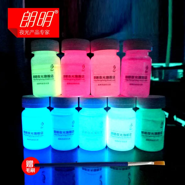 Photoluminescent Paint Glow Glowing In The Dark On Photoluminescent Paint Glow Glowing In The Dark