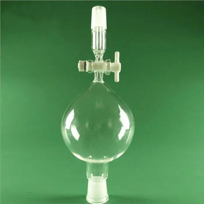 1PCS 250ml 24*2 ball-shaped Clear Lab Glass Separating Funnel With Ground-in Mouth and PTFE Stopper 1PCS 250ml 24*2 ball-shaped Clear Lab Glass Separating Funnel With Ground-in Mouth and PTFE Stopper