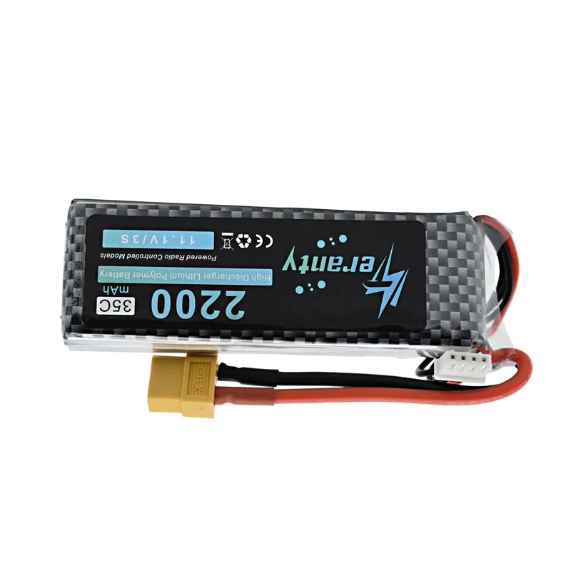 3 шт./лот 3S 11,1 v 2200mAh 35C LiPo батарея XT60/T/JST/EC5 разъем для RC автомобиля самолета вертолета 11,1 v перезаряжаемая Lipo батарея 3s