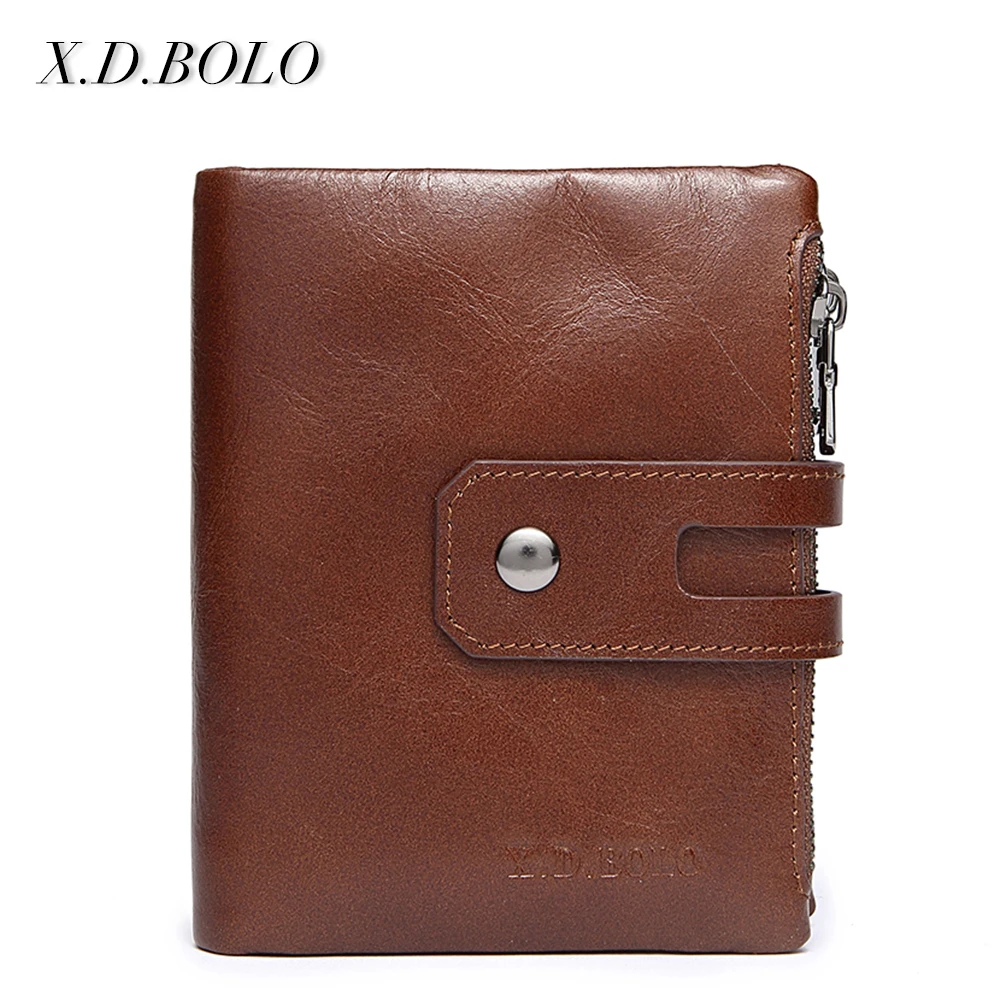 

BOLO Wallet Women Vintage Fashion Top Quality Small Wallet Leather Purse Female Money Bag Small Zipper Coin Pocket Brand Hot
