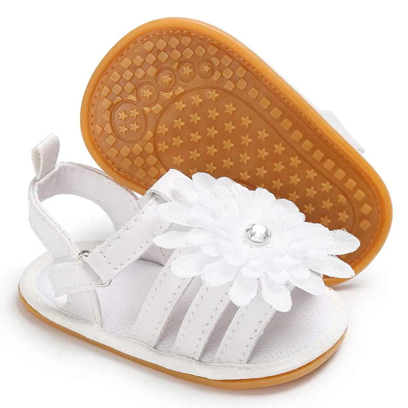 Детская обувь для малышей, модная нескользящая обувь с цветочным принтом для маленьких девочек