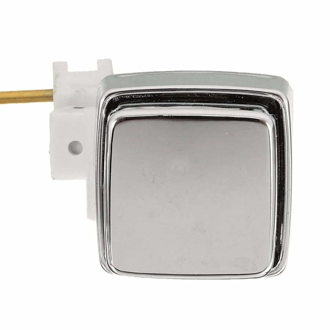 LF&LQEW 1pc Side Mount Master Plumber Toilet Tank Lever Flush Handle Brass Arm Push Button LF&LQEW 1pc Side Mount Master Plumber Toilet Tank Lever Flush Handle Brass Arm Push Button