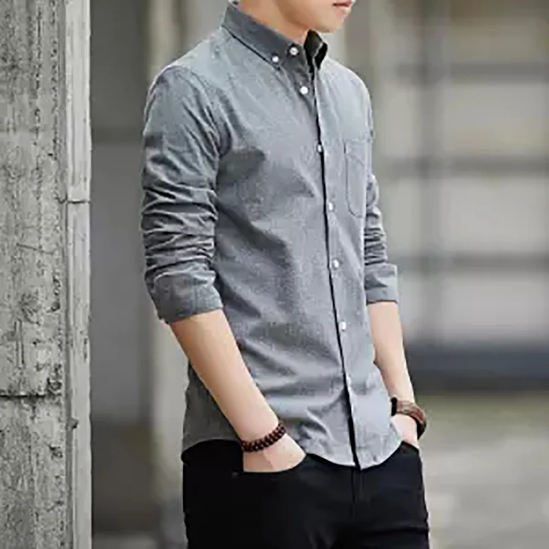

Striped Men's Shirts 3XL Business Men Shirts Long Sleeve Brand Casual Men's Clothing Slim Fit