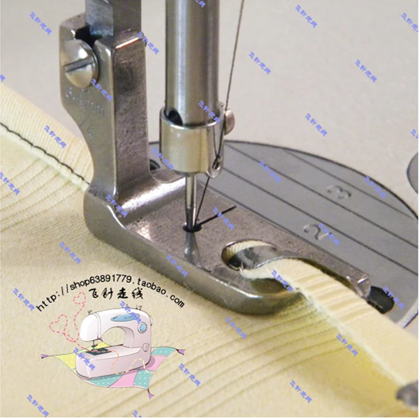 

2PCS Industrial sewing machine flat car crimping foot suitable for all kinds of industrial flat sewing machine with video