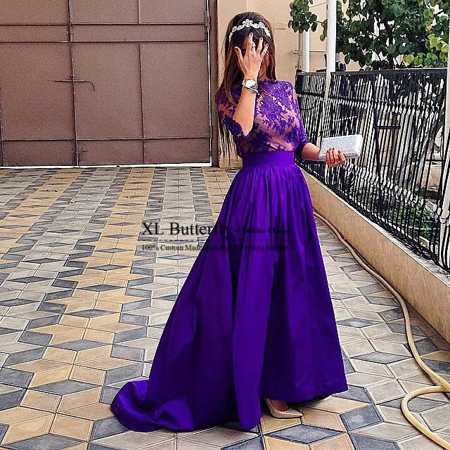 purple gown online