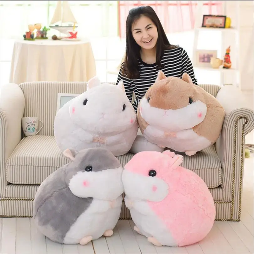 

55cm Lovely hamster dolls plush toys simulation hamster children Birthday girls holiday Toys