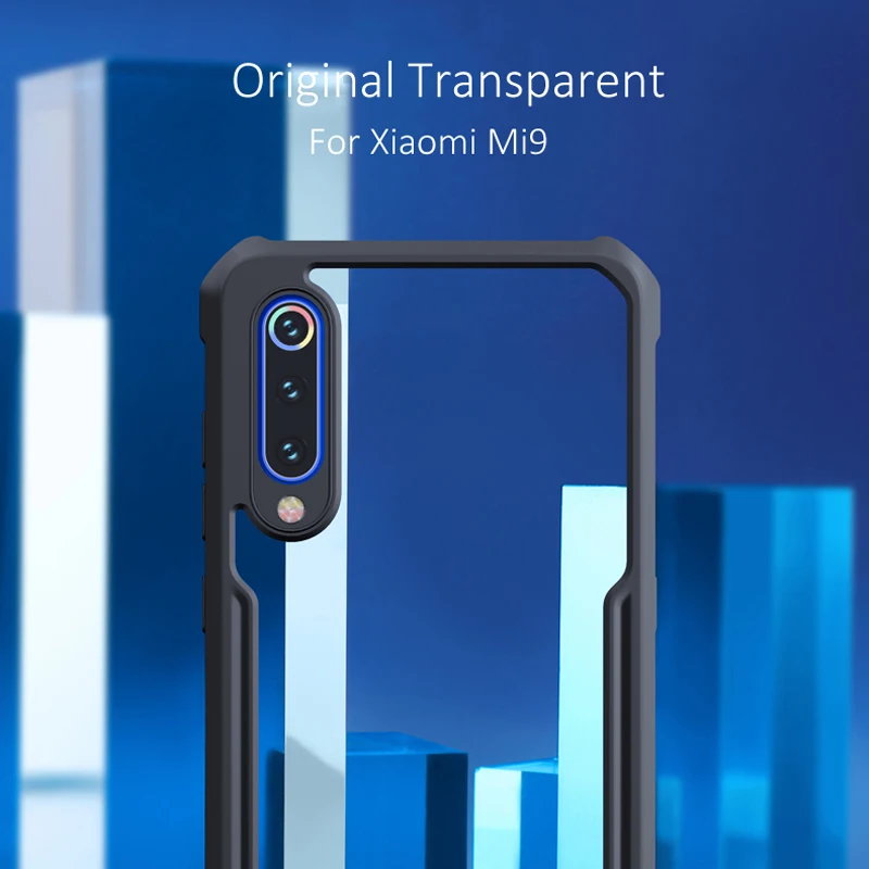 XUNDD Airbag Shockproof Case For Xiaomi Mi9 Cover 360 Full Protective Transparent Back Cover for Xiaomi Mi 9 Case Coque