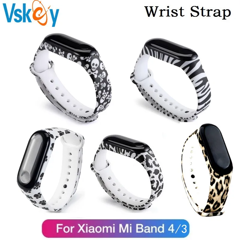 

10PCS Wrist Strap for Xiaomi Mi Band 4 Silicone Smart Wristband Bracelet for Xiaomi Mi band 3 Replacement Accessories