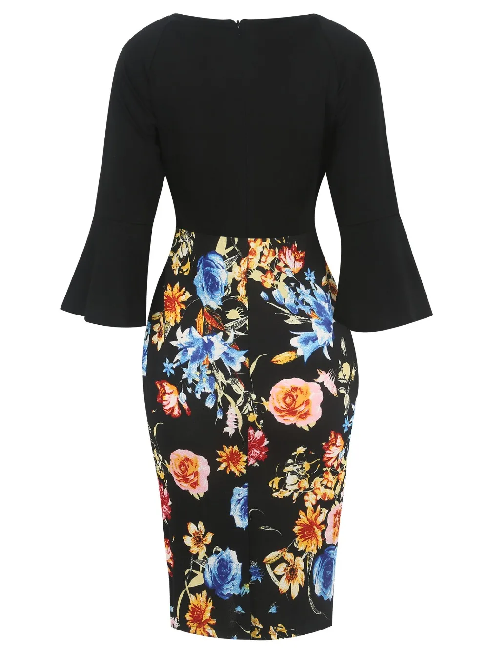 Floral midi dress