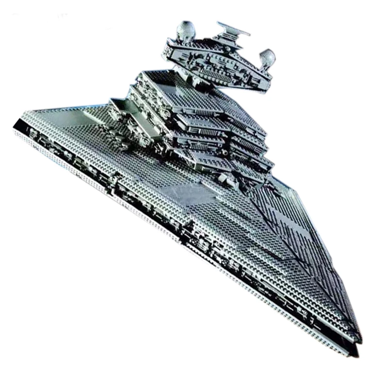

Building Bricks Kit Blocks Set 3250Pcs Super Star Destroyer Wars Model Starship Educational Children Toys