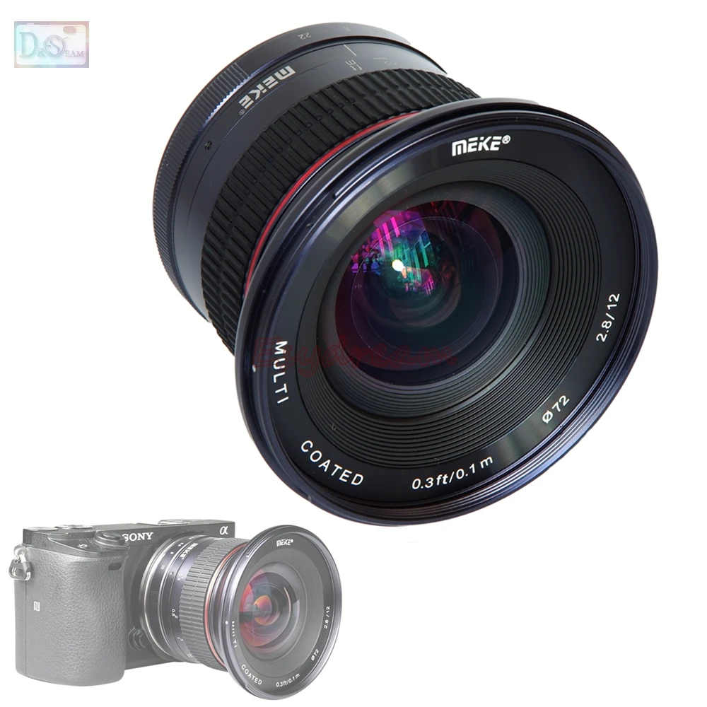 

12mm 12 mm F2.8 f/2.8 Manual Wide Angle Lens for Sony E Mount NEX F3 C3 5 5N 5R 5T 6 7 A6300 A6000 A5100 A5000 ILCE 6000 Camera