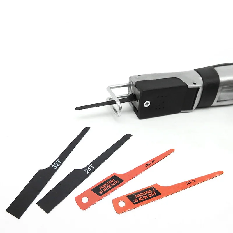 

Pneumatic reciprocating saw blade cutting pneumatic cutting blade