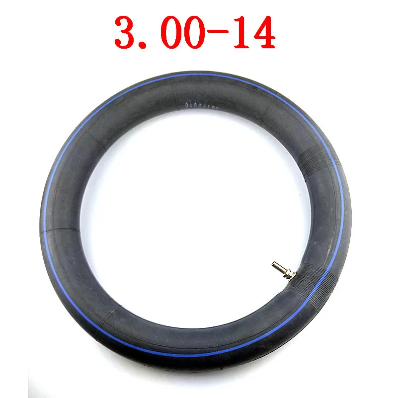 Супер 3,00-14 внутренняя труба 14 дюймов заднее колесо для 90/100-14 прямой клапан стволов подходит для перекрестного мотоцикла