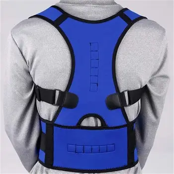 Men Women Magnetic Posture Corrector Brace Adjustable Back Support Posture Corrector Shoulder Belt body correct M-XXL