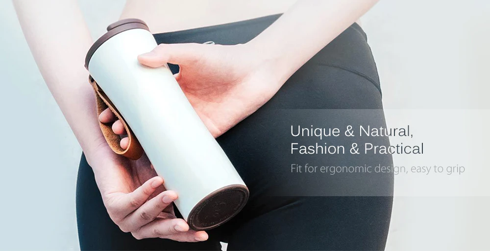 Xiaomi Simple Stainless Steel Intelligent Thermal Vacuum Water Bottle from xiaomi youpin