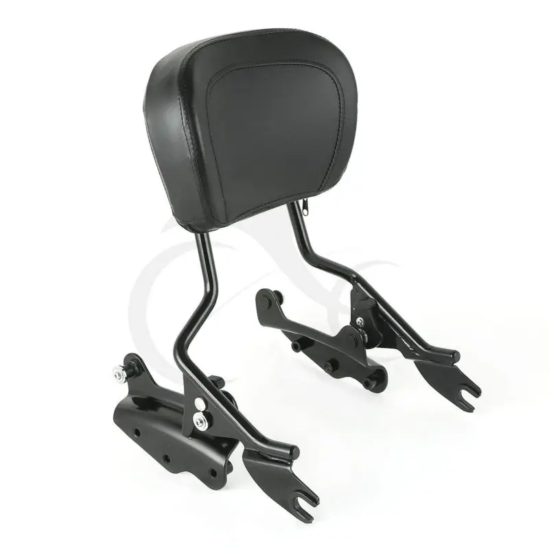 4 Point Docking Hardware + Backrest Sissy Bar For Harley Electra Glide Road King 4 Point Docking Hardware + Backrest Sissy Bar For Harley Electra Glide Road King