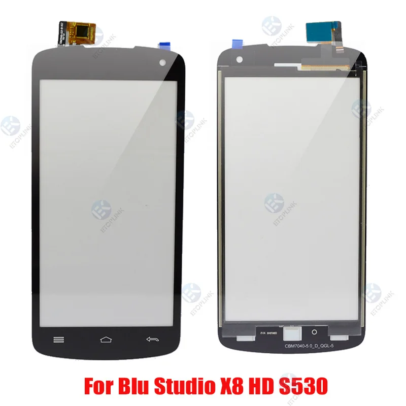5 шт./лот сенсорный экран для Blu Studio X8 HD S530 дигитайзер 0 ''стеклянная панель