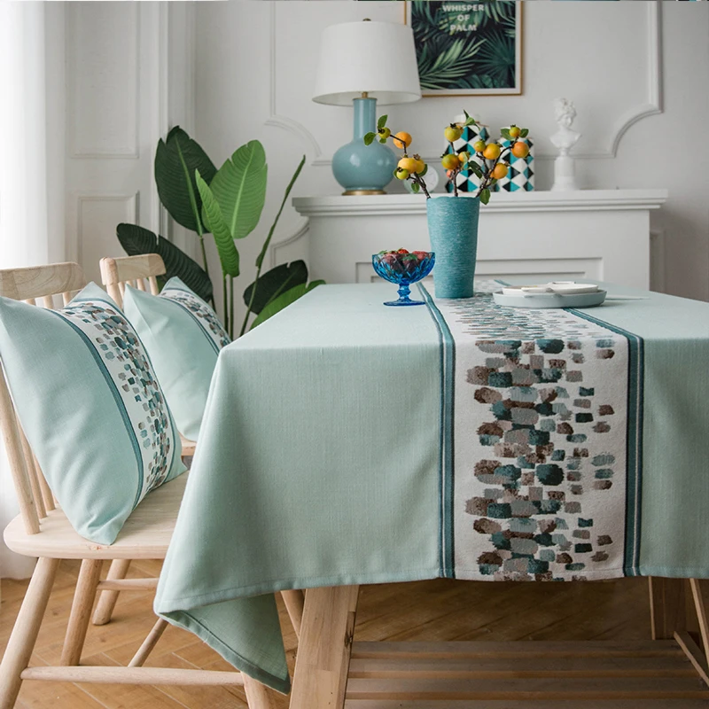 

Decorative Table Cloth Rectangle Tablecloth Kitchen Table Cloths Party Banquet Waterproof Dining Table Cover Home Decor Vintage