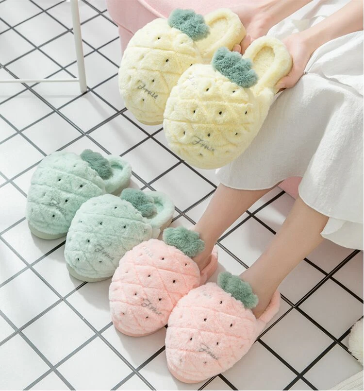 pineapple slippers