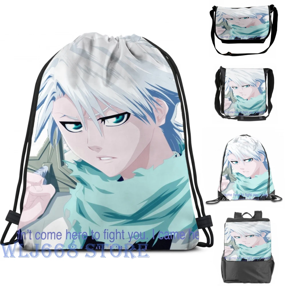 

Funny graphic print shoulder Bags women Toshiro-Bleach Best Quote Single shoulder backpack travel for men Gym Bag