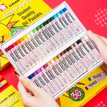 Масло Набор пасты 12/16/25/36/50 цветов Junior художника студента масляная пастель Смываемые безопасные качество один размер 8 мм* 60 мм