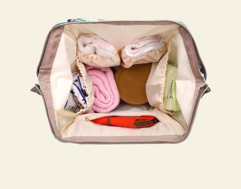 Кактус печати мумия рюкзак Висячие тележки пеленки уход за ребенком Рюкзаки Сумка для беременных мать подгузник рюкзак