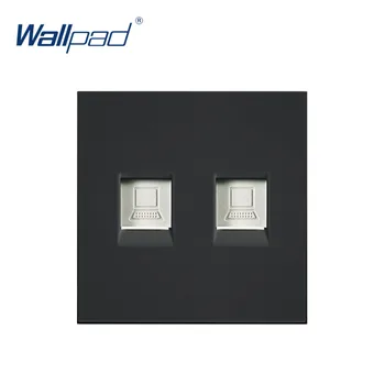 

Wallpad Double DATA 2 RJ45 Ports Outlet Function Key For Module only 55*55mm