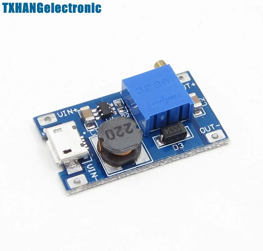 2A booster board DC-DC step-up input 224V to 5912  28V Replace XL6009 (3)