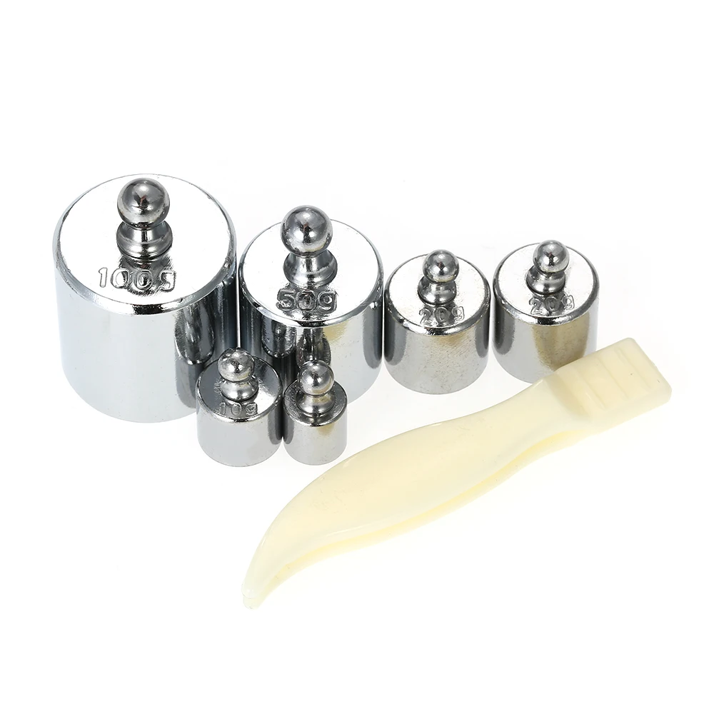 Weights Kit Set 6pcs Weight 5g 10g 2x20g 50g 100g Grams Precision